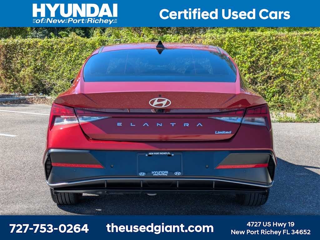 Certified 2024 Hyundai Elantra Limited Sedan