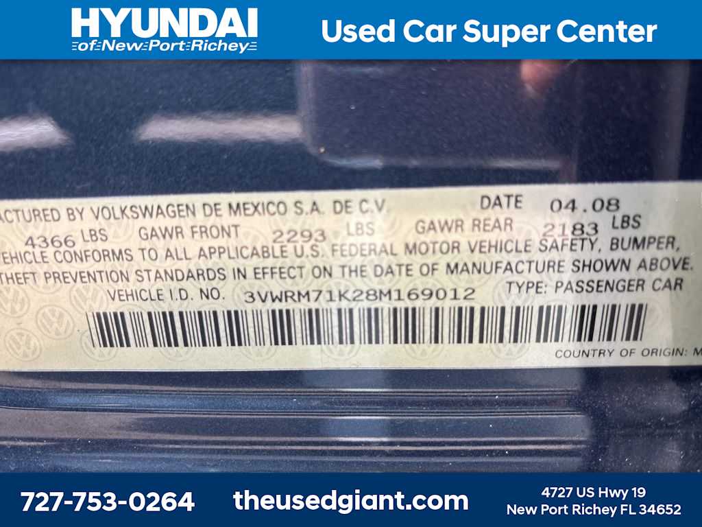 Thumbnail: 2008 Volkswagen Jetta - 14