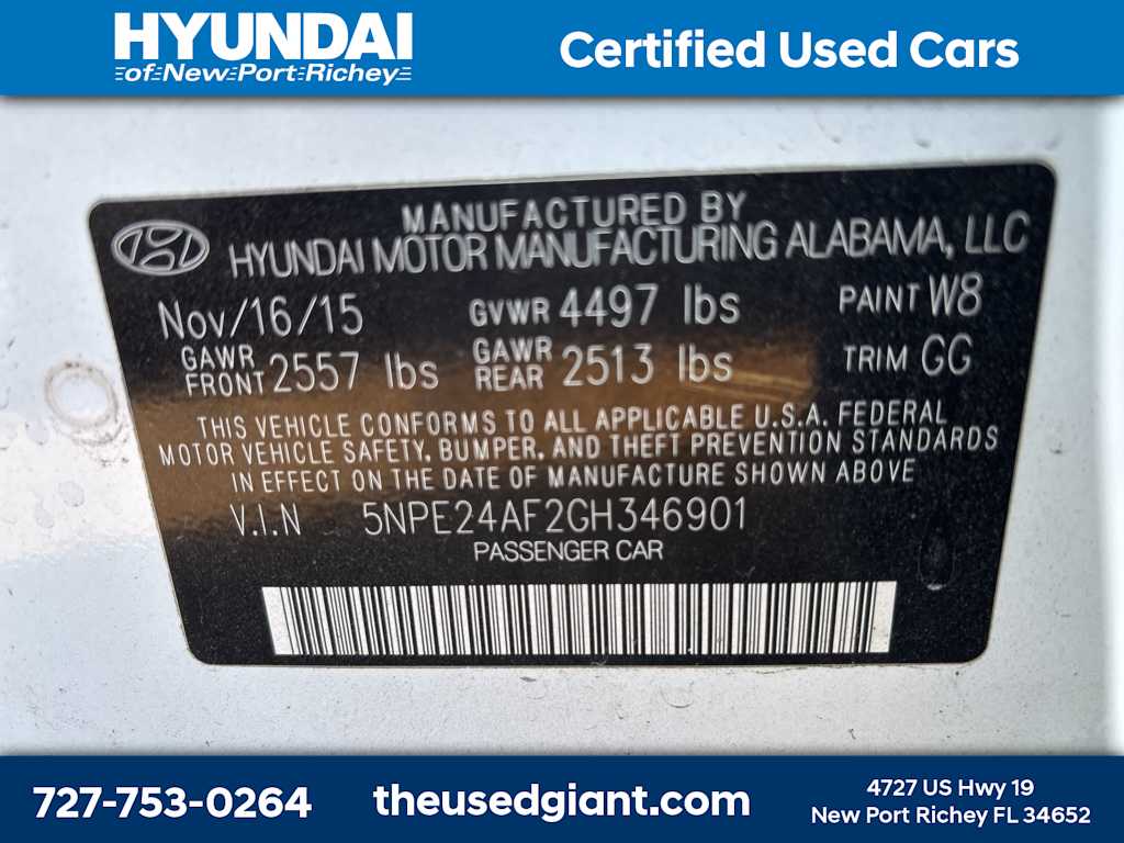 Thumbnail: 2016 Hyundai Sonata - 11