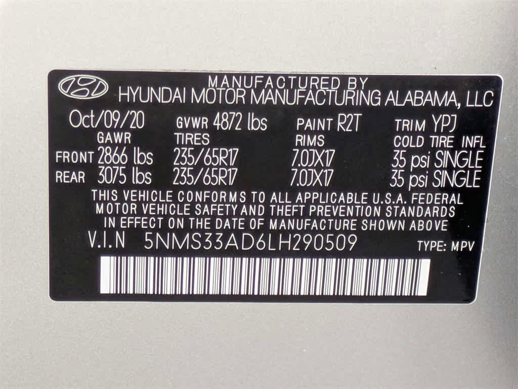 Thumbnail: 2020 Hyundai Santa Fe - 35