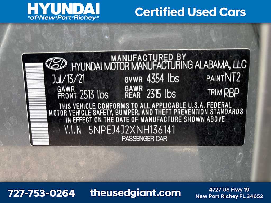 2022 Hyundai Sonata SEL Plus 14