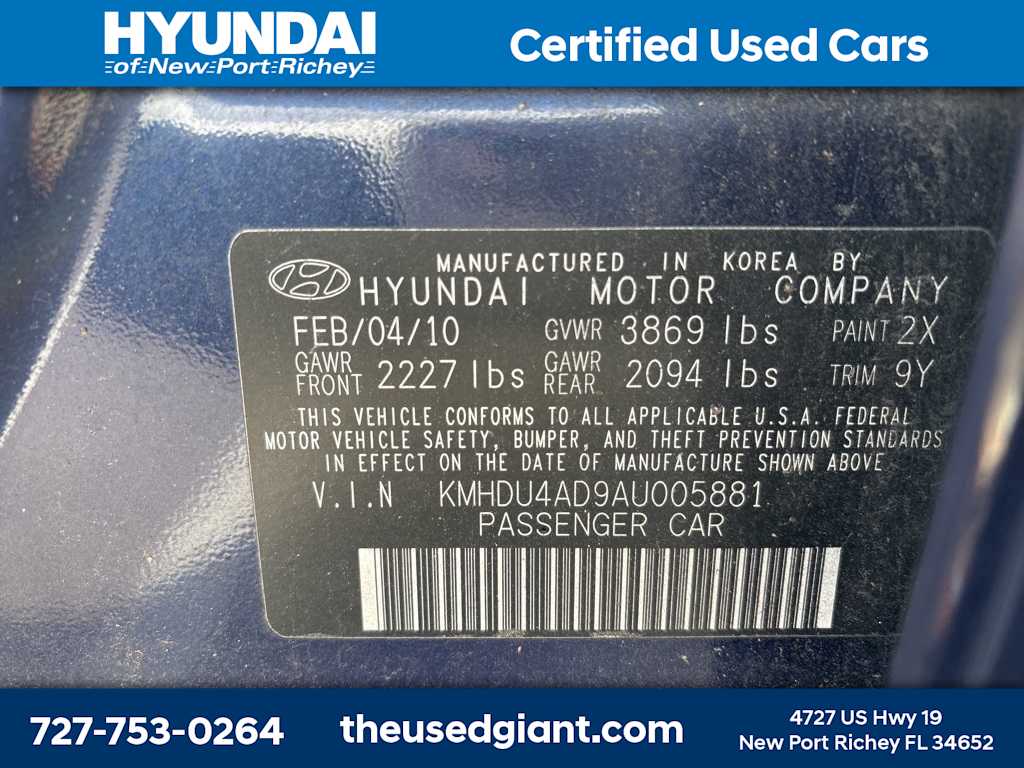 Thumbnail: 2010 Hyundai Elantra - 11