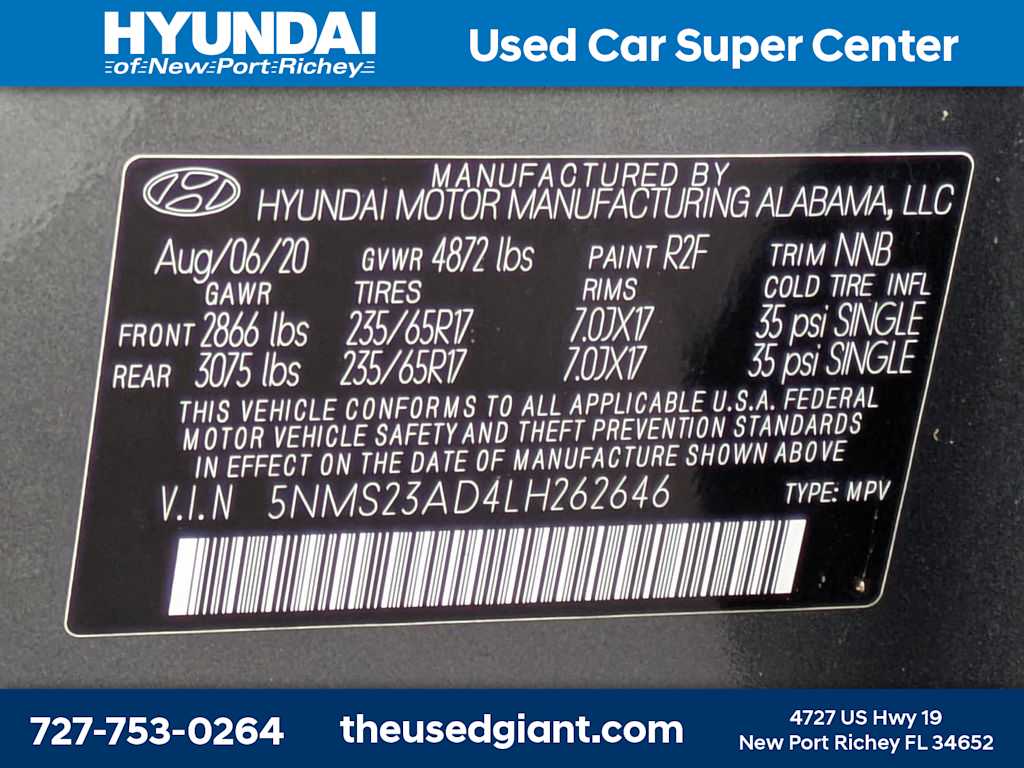 Thumbnail: 2020 Hyundai Santa Fe - 33