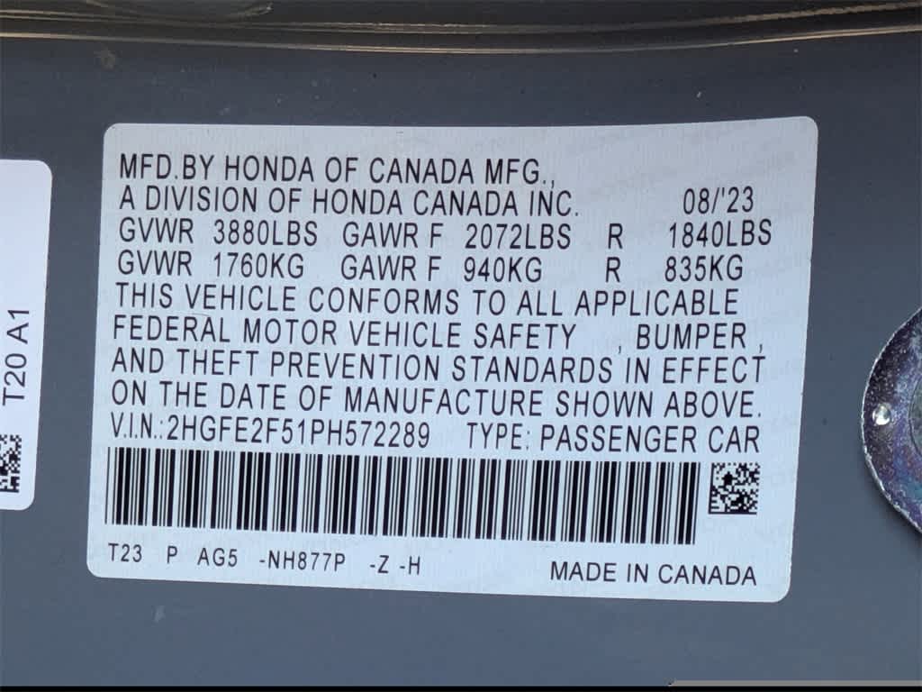 Thumbnail: 2023 Honda Civic - 32