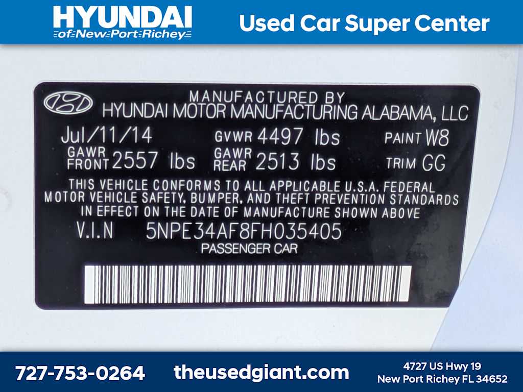 Thumbnail: 2015 Hyundai Sonata - 42