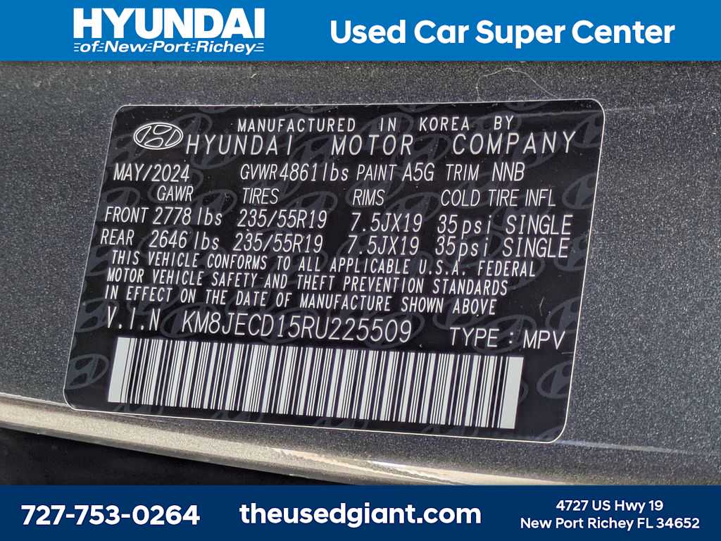 Thumbnail: 2024 Hyundai Tucson - 45