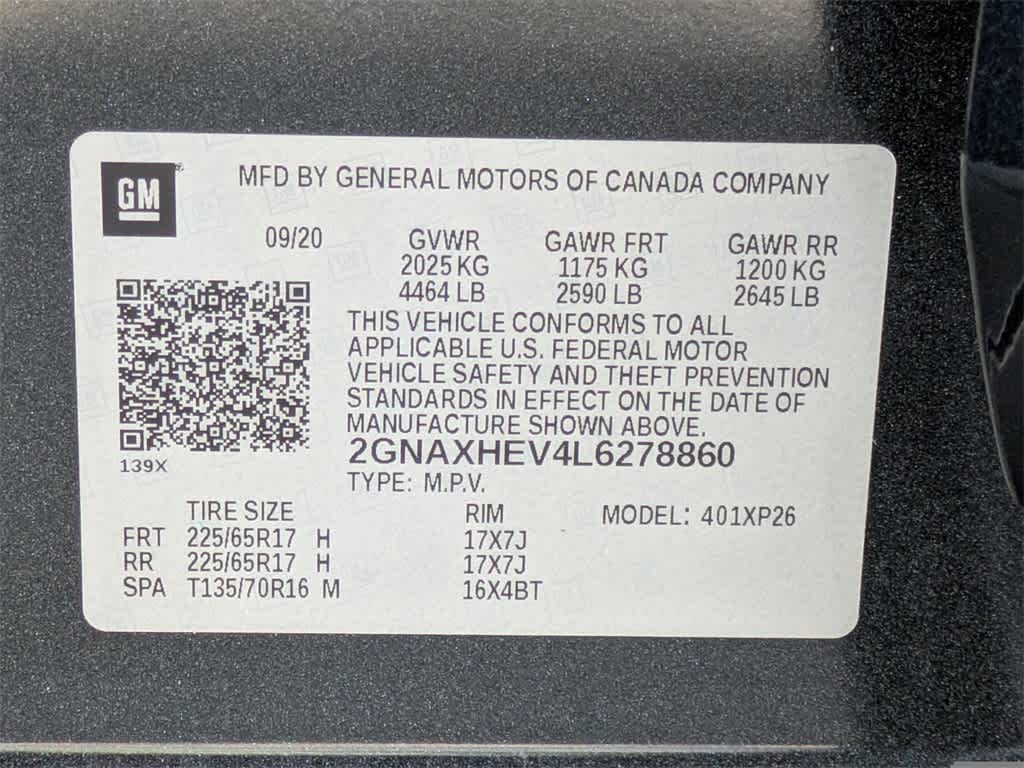 Thumbnail: 2020 Chevrolet Equinox - 35