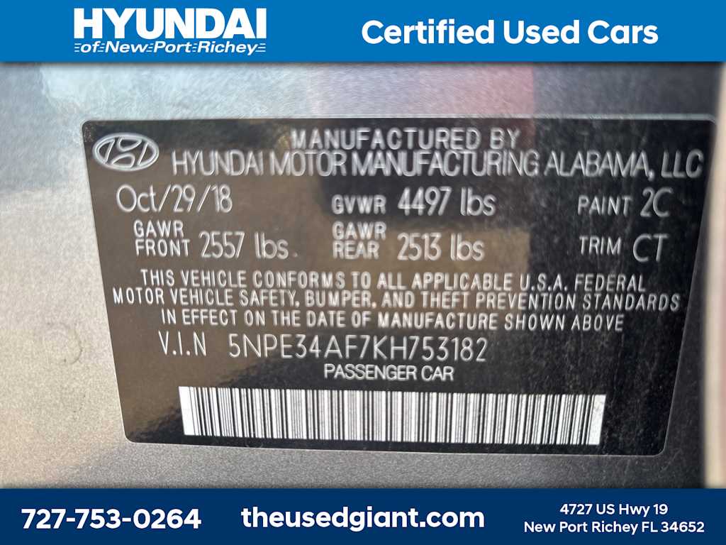 Thumbnail: 2019 Hyundai Sonata - 12