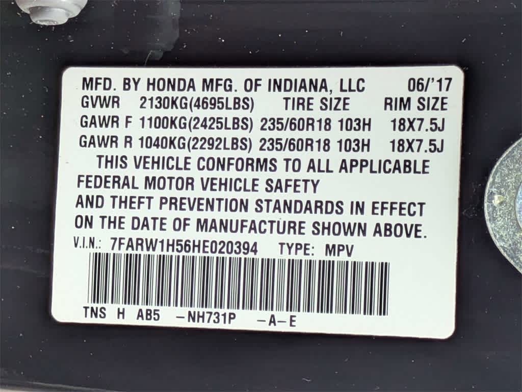 Thumbnail: 2017 Honda CR-V - 37