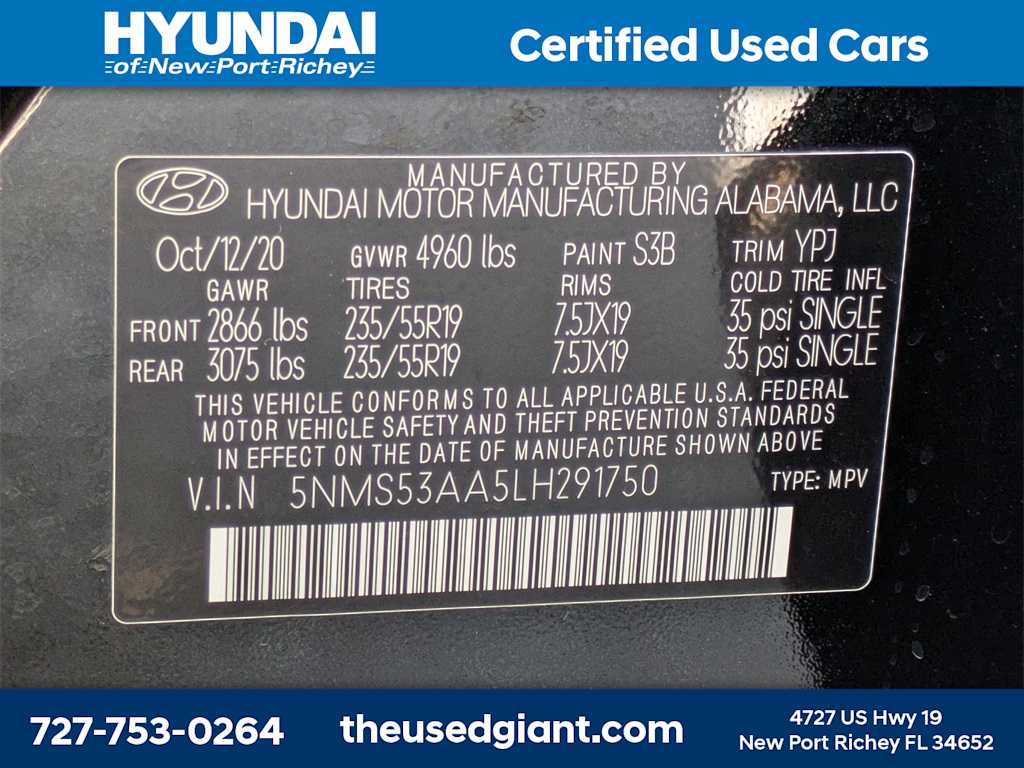 Thumbnail: 2020 Hyundai Santa Fe - 45