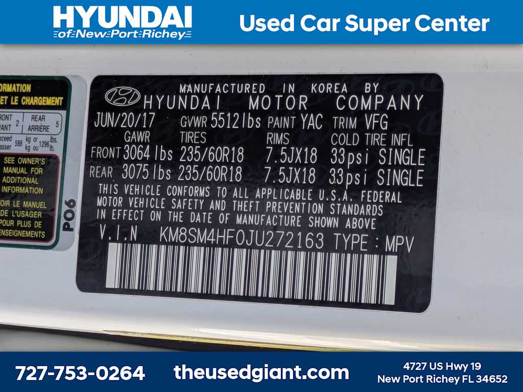 Thumbnail: 2018 Hyundai Santa Fe - 36