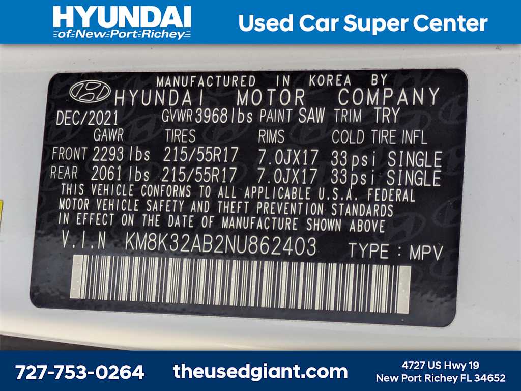 Thumbnail: 2022 Hyundai Kona - 36