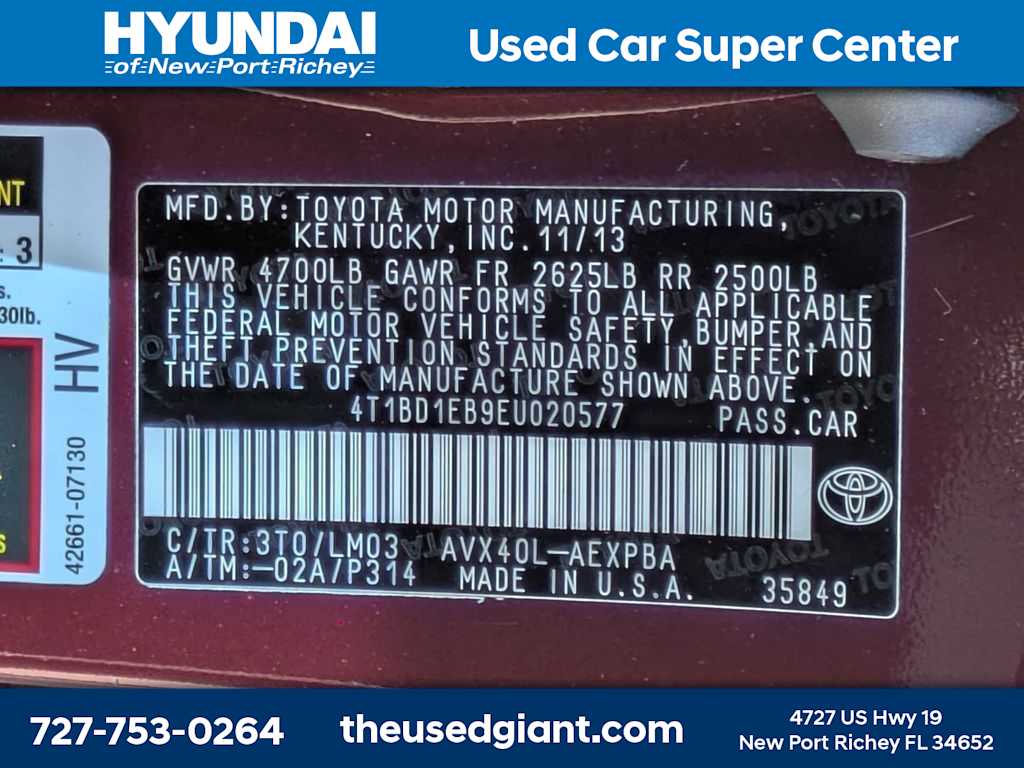 Thumbnail: 2014 Toyota Avalon - 13