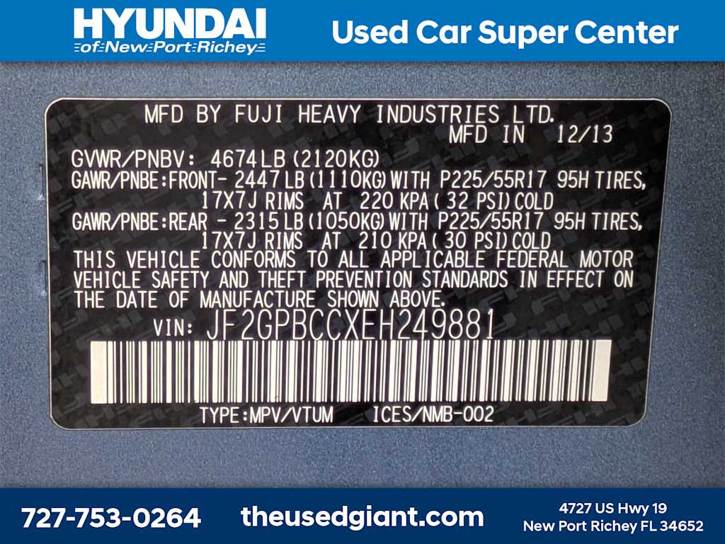 Thumbnail: 2014 Subaru XV Crosstrek - 35