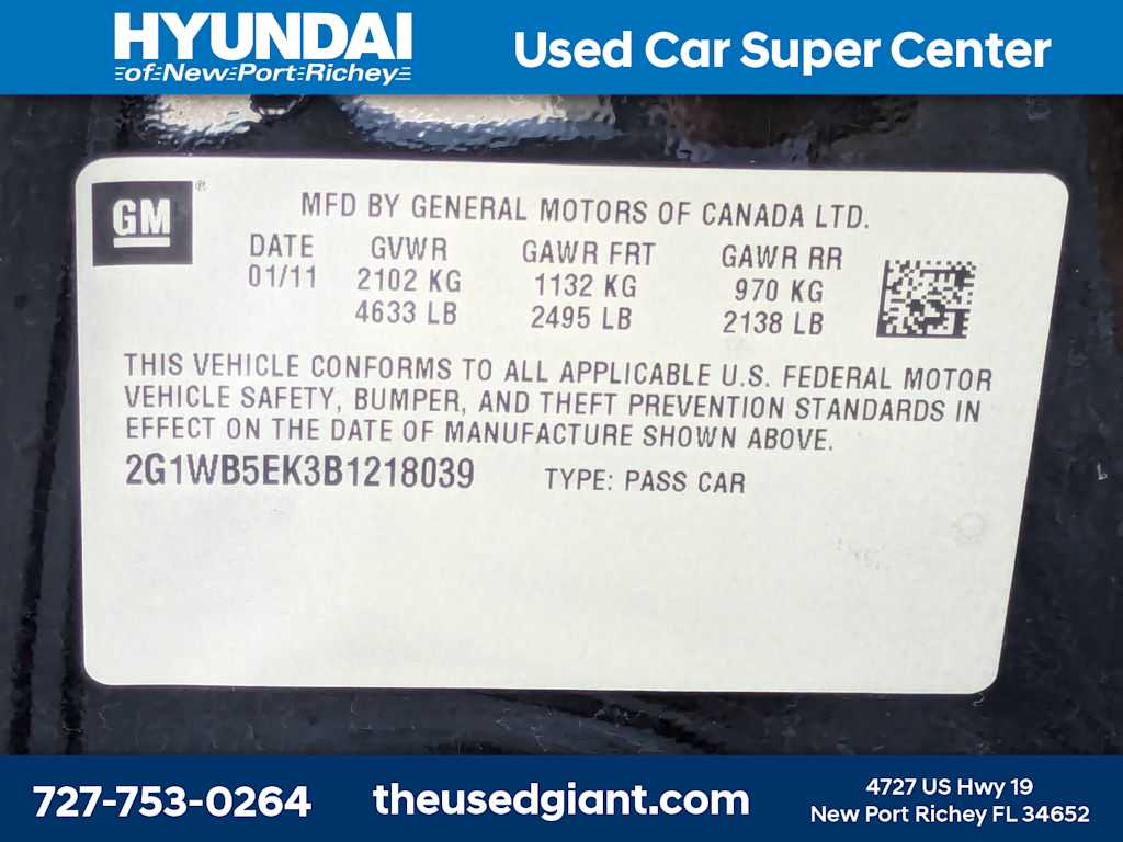 Thumbnail: 2011 Chevrolet Impala - 34