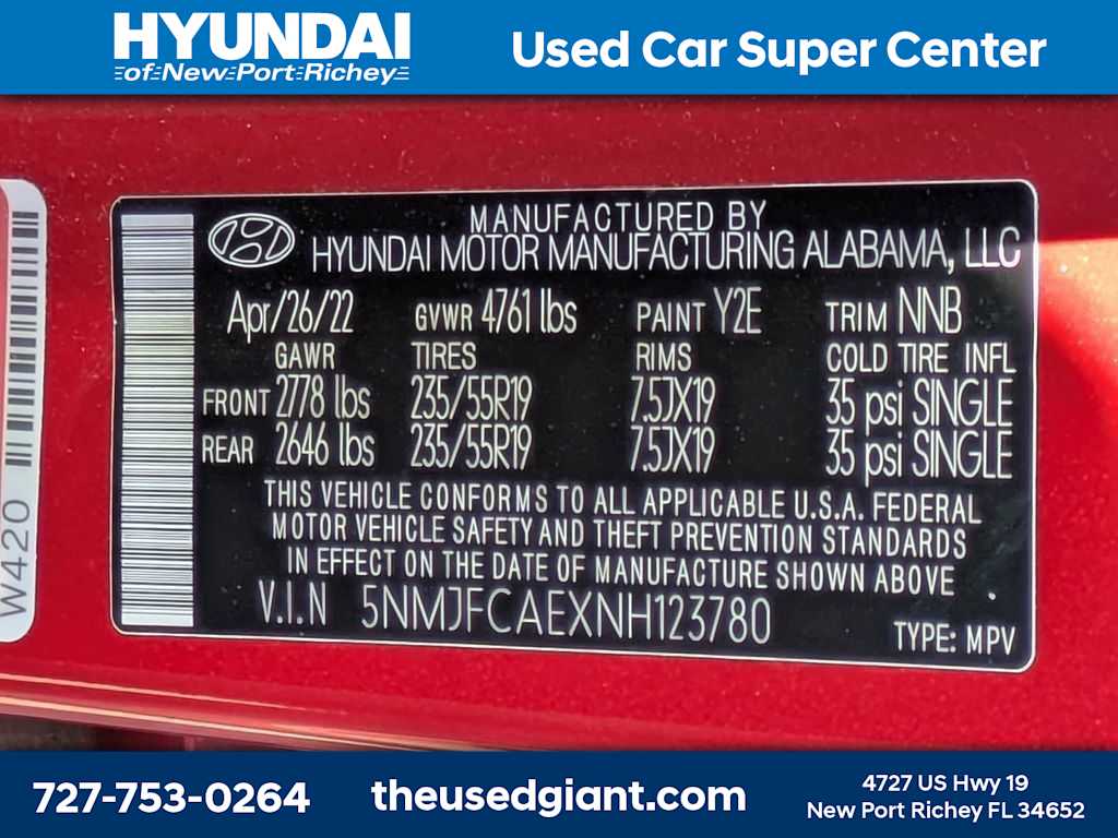 Thumbnail: 2022 Hyundai Tucson - 13