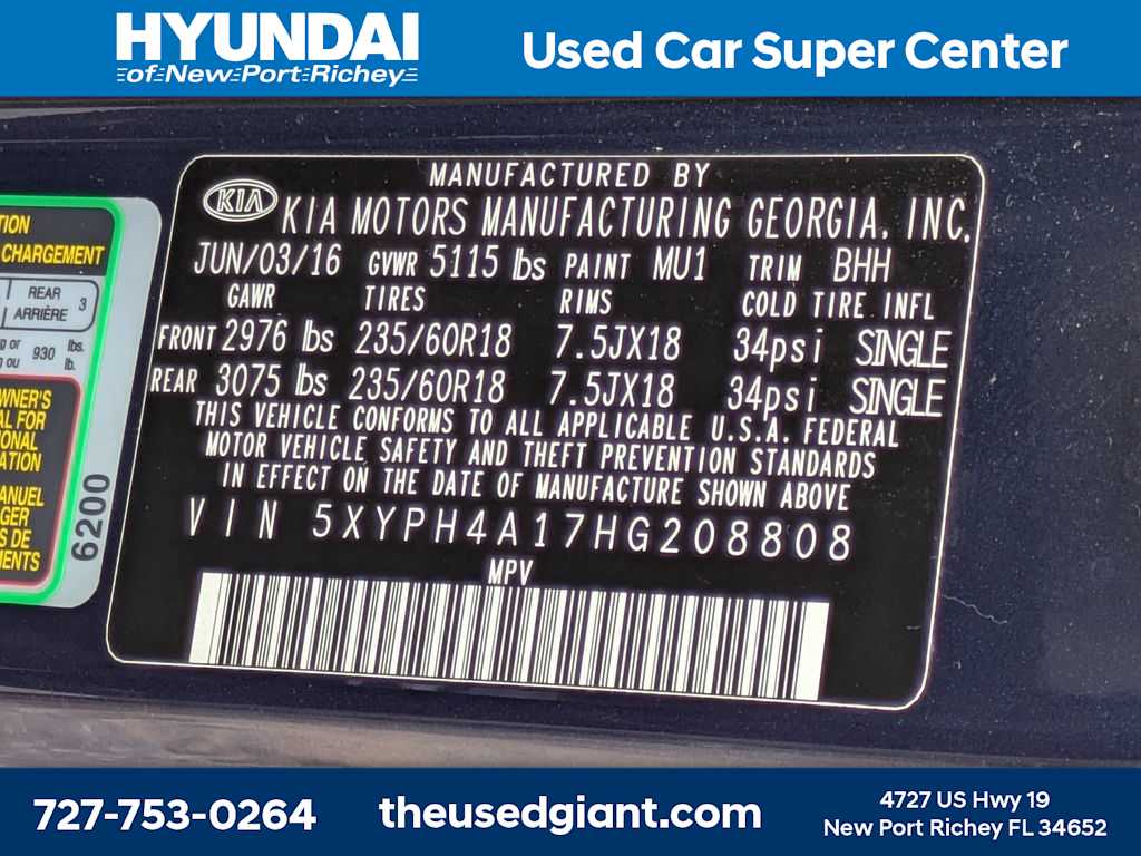 Thumbnail: 2017 Kia Sorento - 36