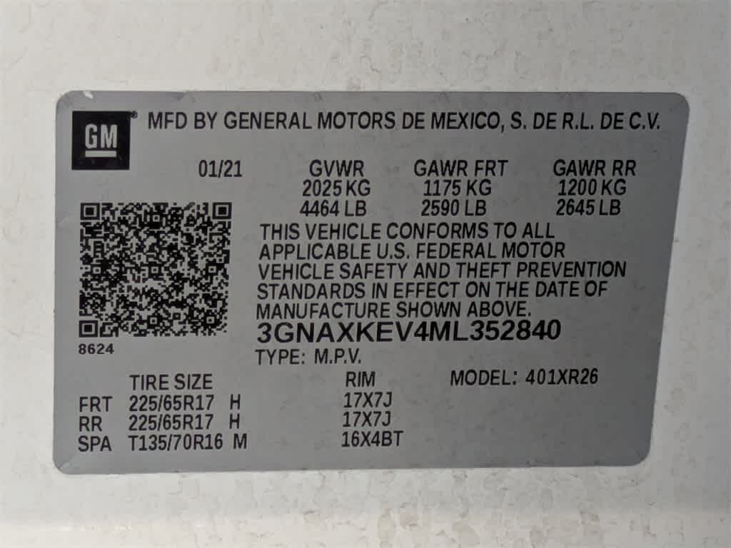 Thumbnail: 2021 Chevrolet Equinox - 40