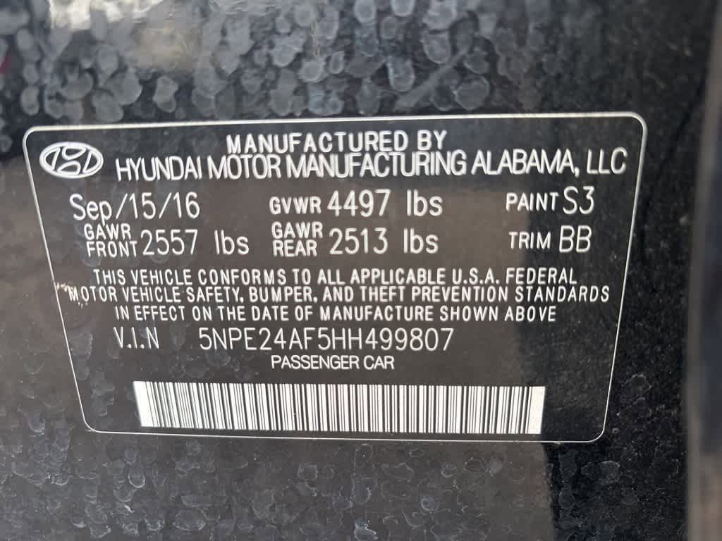 Thumbnail: 2017 Hyundai Sonata - 10