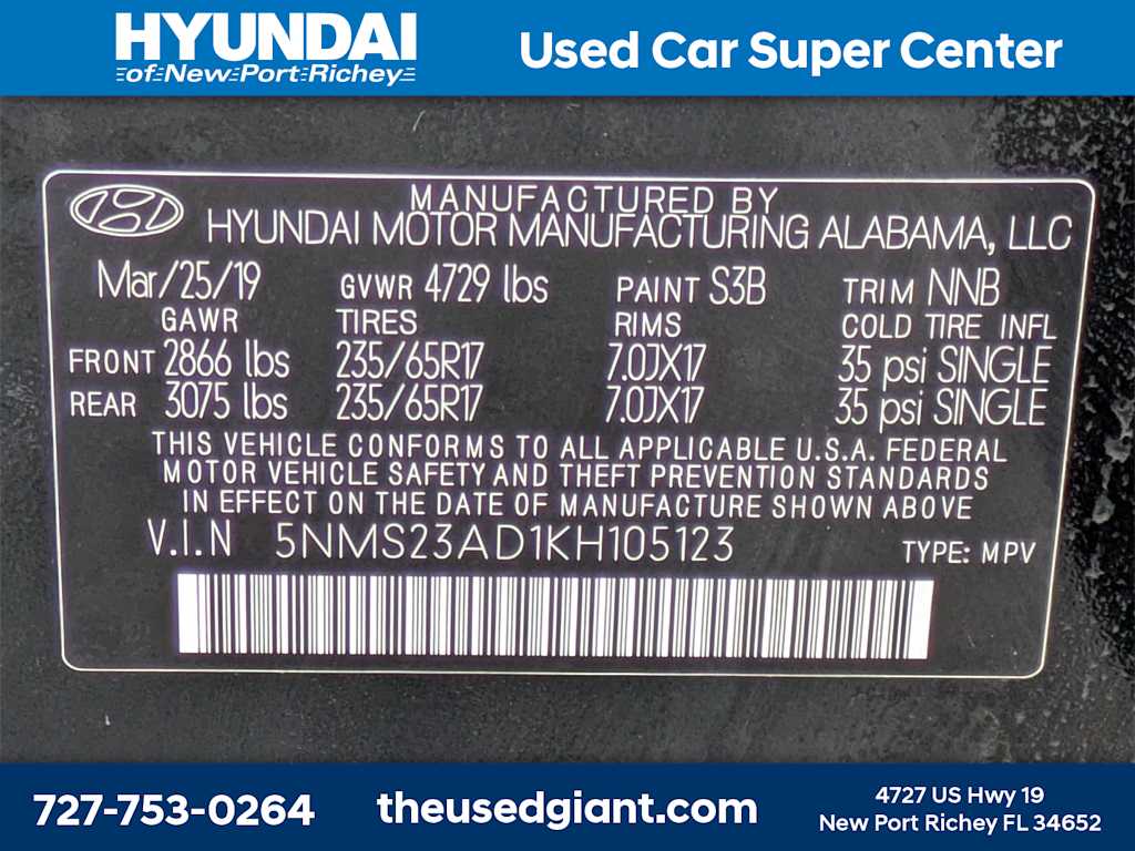 Thumbnail: 2019 Hyundai Santa Fe - 33