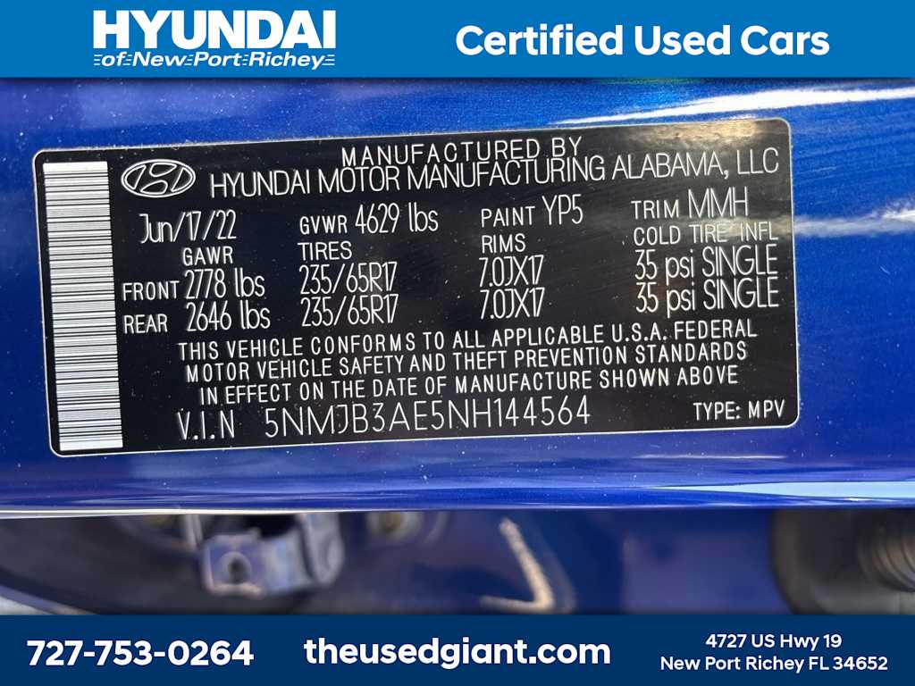 Thumbnail: 2022 Hyundai Tucson - 12