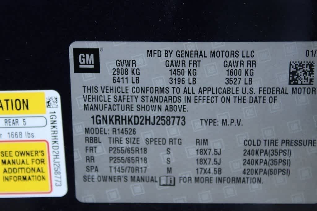 Thumbnail: 2017 Chevrolet Traverse - 13