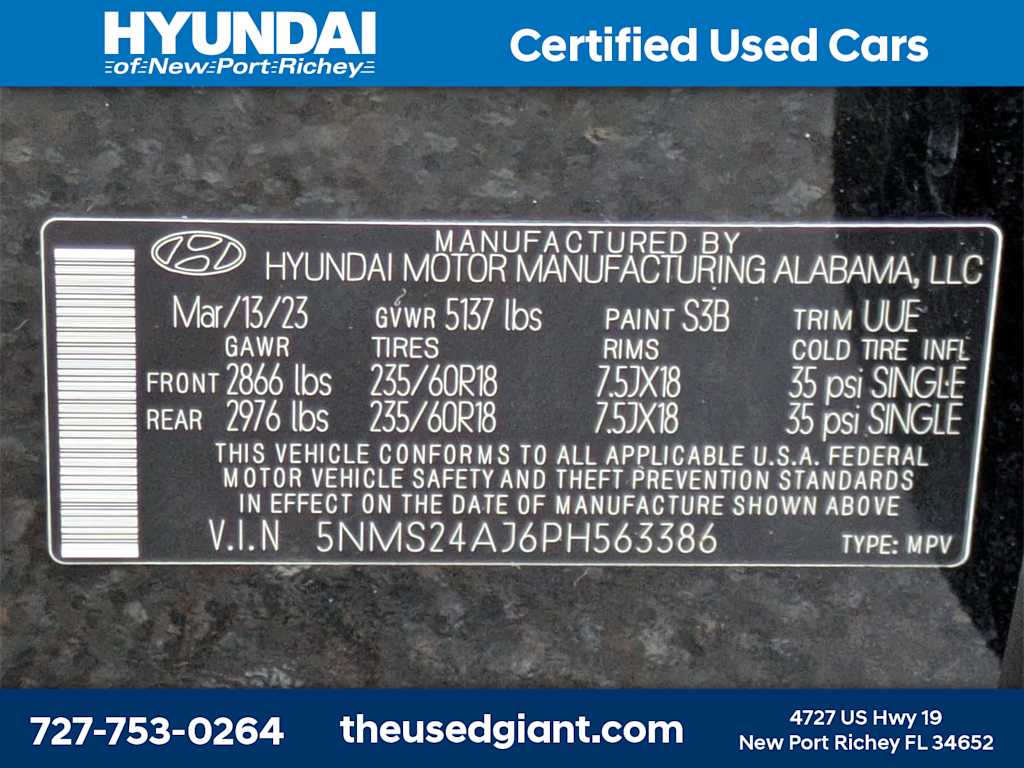 Thumbnail: 2023 Hyundai Santa Fe - 40