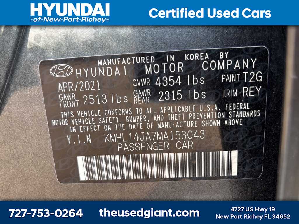 Thumbnail: 2021 Hyundai Sonata - 13