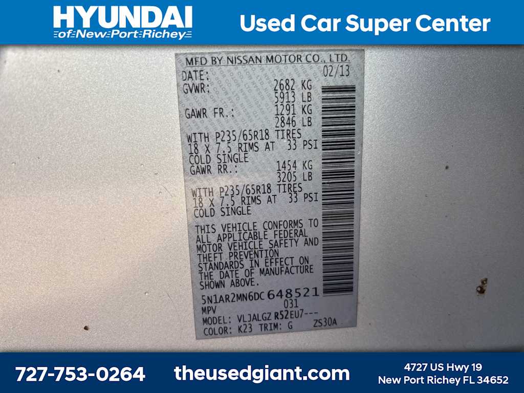 Thumbnail: 2013 Nissan Pathfinder - 11