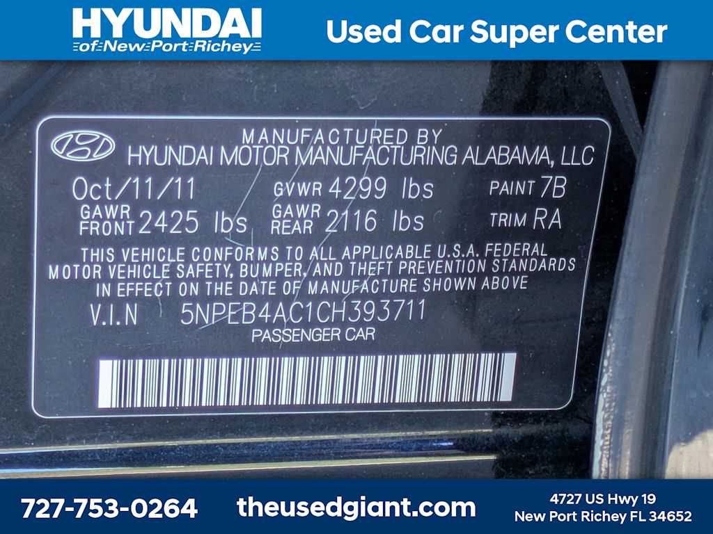 Thumbnail: 2012 Hyundai Sonata - 31