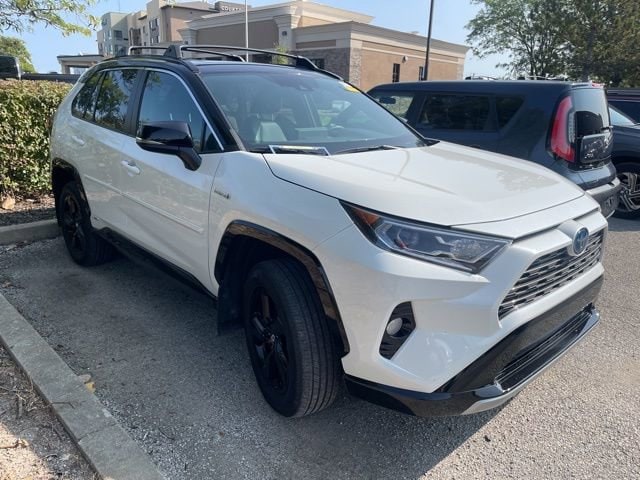 Used 2020 Toyota RAV4 XSE with VIN 2T3EWRFV9LW085562 for sale in Noblesville, IN