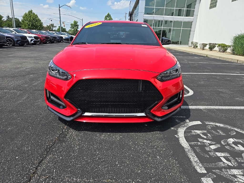 Used 2022 Hyundai Veloster N with VIN KMHT36AH8NU013926 for sale in Noblesville, IN