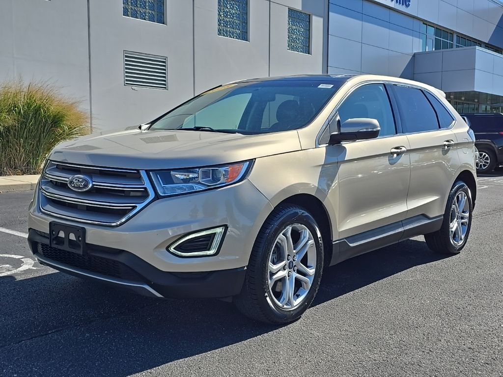 Used 2018 Ford Edge Titanium with VIN 2FMPK3K84JBC02283 for sale in Noblesville, IN