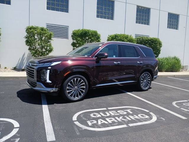 Certified 2024 Hyundai Palisade Calligraphy with VIN KM8R7DGE4RU787094 for sale in Noblesville, IN