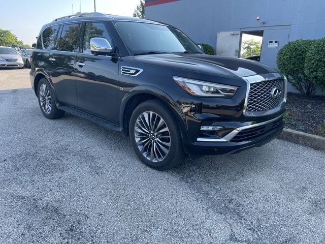 Used 2018 INFINITI QX80 Base with VIN JN8AZ2NE7J9194800 for sale in Noblesville, IN
