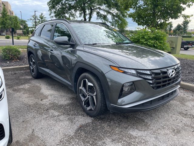 Certified 2023 Hyundai Tucson SEL with VIN 5NMJF3AE9PH185836 for sale in Noblesville, IN