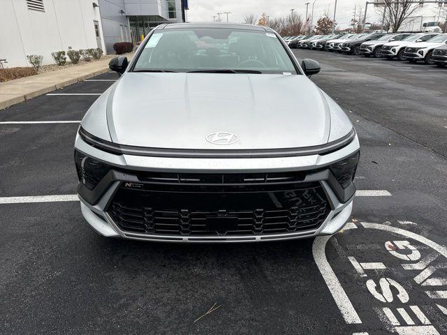 Used 2025 Hyundai Sonata N Line with VIN KMHL54JC0SA434328 for sale in Noblesville, IN