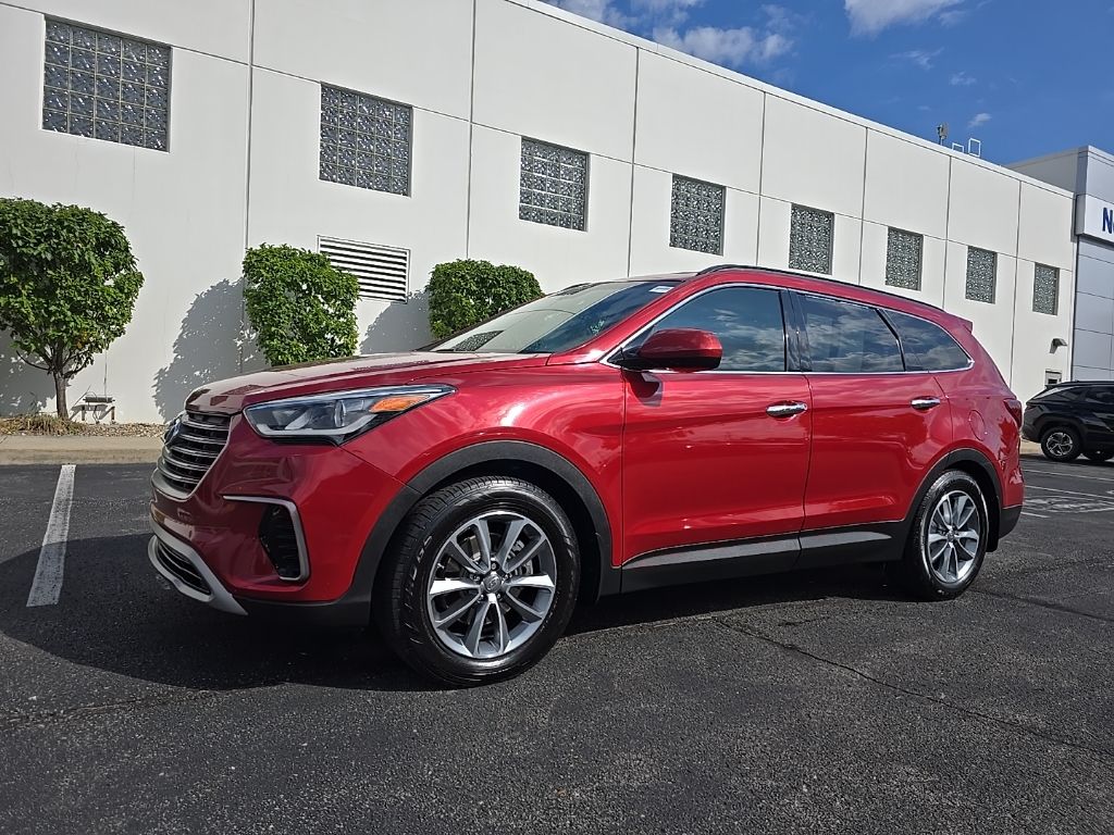 Used 2017 Hyundai Santa Fe SE with VIN KM8SM4HF6HU233801 for sale in Noblesville, IN