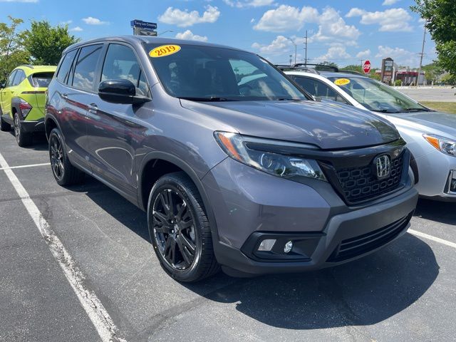 Used 2019 Honda Passport Sport with VIN 5FNYF8H24KB018785 for sale in Noblesville, IN