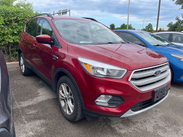 Used 2018 Ford Escape SE with VIN 1FMCU9GD1JUD25020 for sale in Noblesville, IN