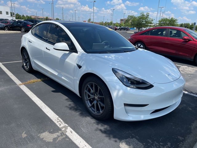 Used 2021 Tesla Model 3 Base with VIN 5YJ3E1EA0MF961260 for sale in Noblesville, IN
