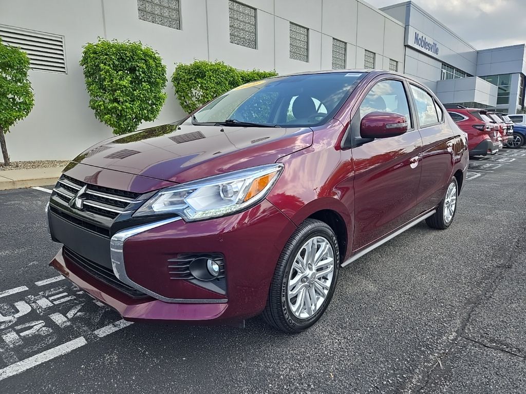 Used 2022 Mitsubishi Mirage G4 SE with VIN ML32FVFJ8NHF09370 for sale in Noblesville, IN