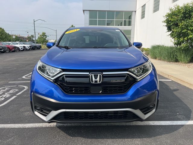 Used 2021 Honda CR-V EX-L with VIN 7FARW2H86ME007218 for sale in Noblesville, IN
