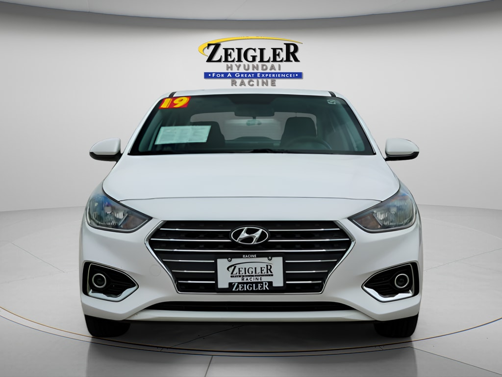 Used 2019 Hyundai Accent SEL with VIN 3KPC24A39KE051997 for sale in Mount Pleasant, WI