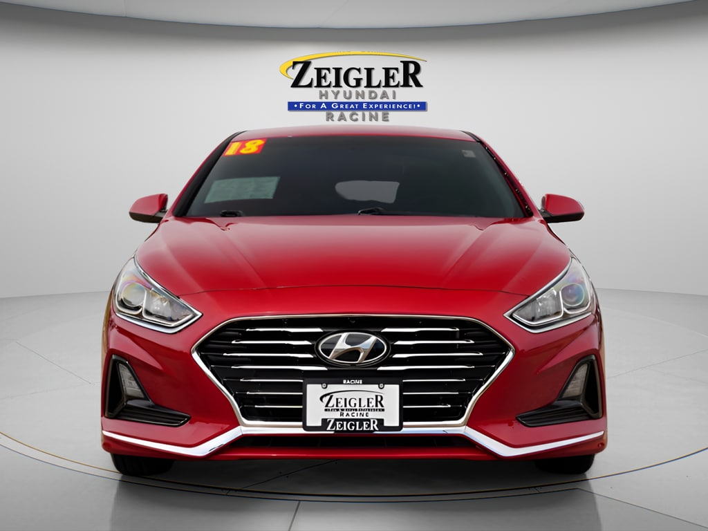 Used 2018 Hyundai Sonata SE with VIN 5NPE24AF7JH721494 for sale in Mount Pleasant, WI