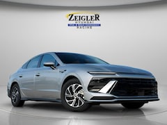 2026 Hyundai Sonata Hybrid Blue Sedan