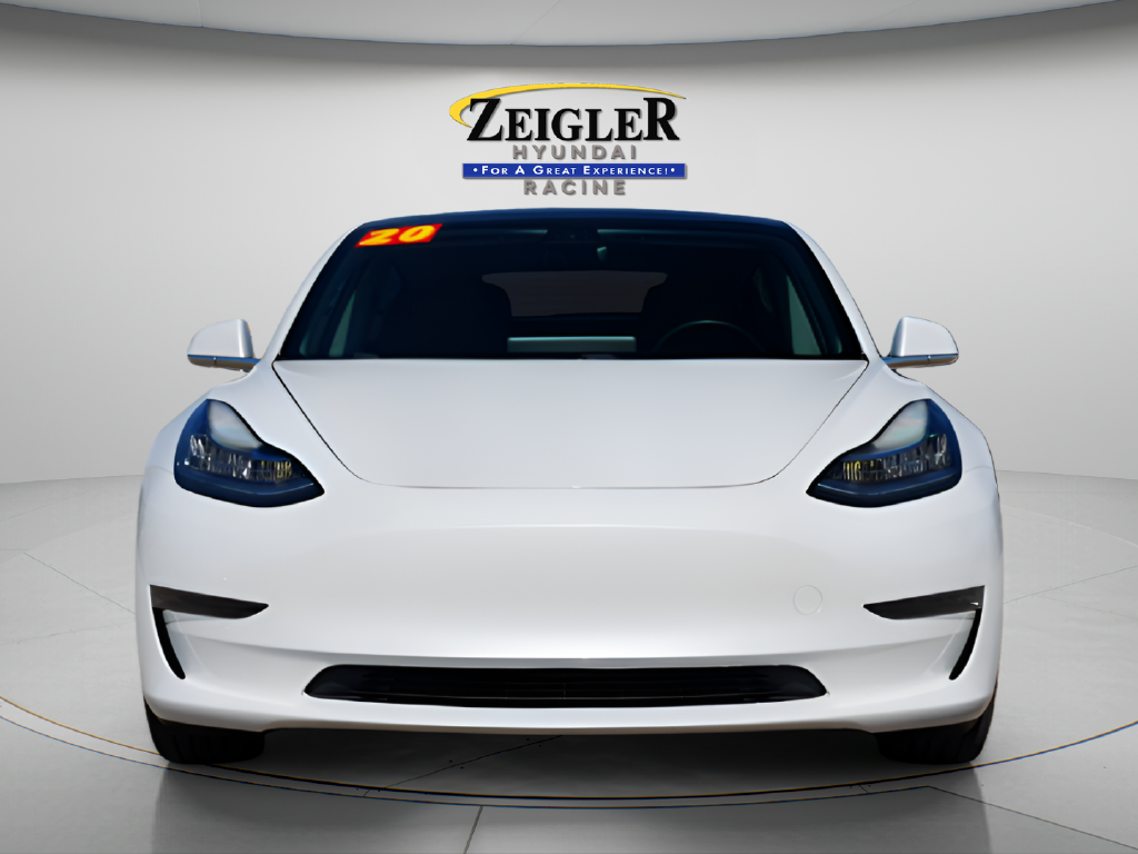 Used 2020 Tesla Model 3 Base with VIN 5YJ3E1EAXLF715685 for sale in Mount Pleasant, WI