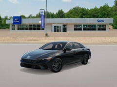 2026 Hyundai Elantra Hybrid Blue Sedan