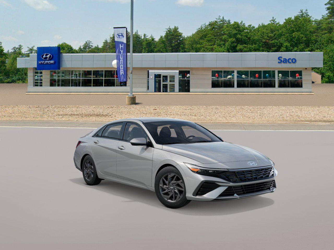 2025 Hyundai Elantra Hybrid Blue photo 2