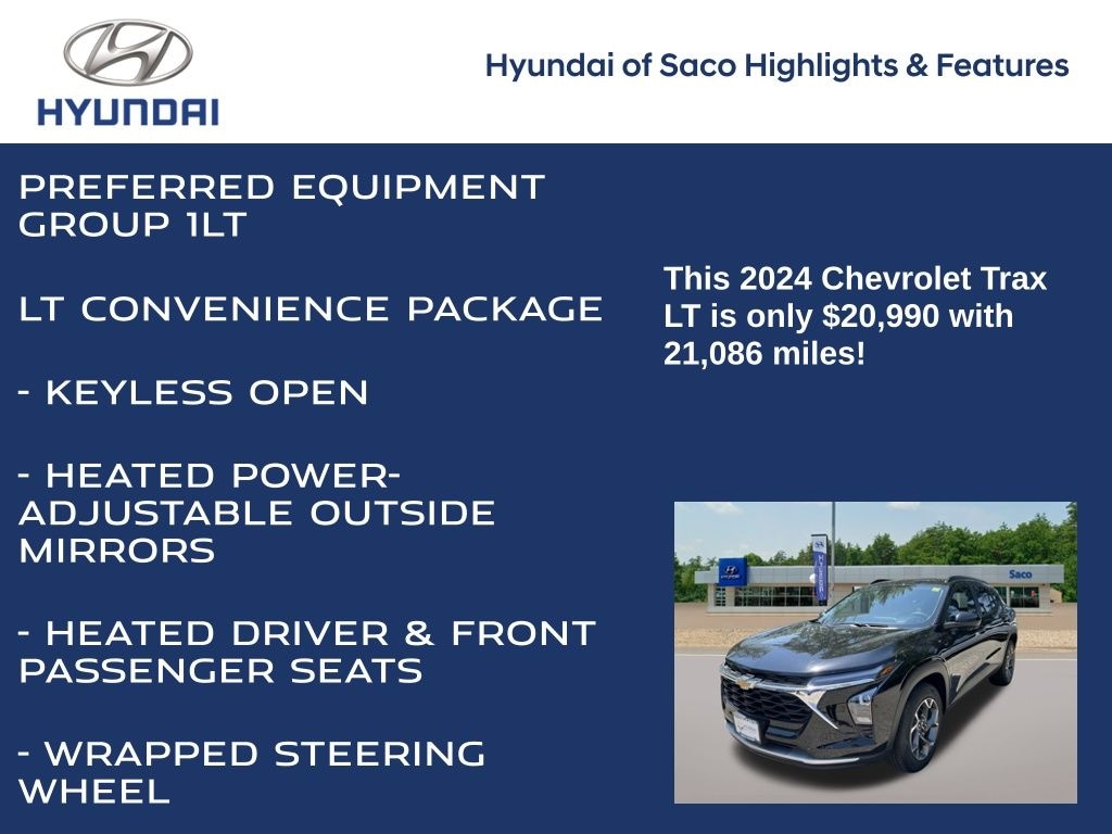 Used 2024 Chevrolet Trax LT SUV